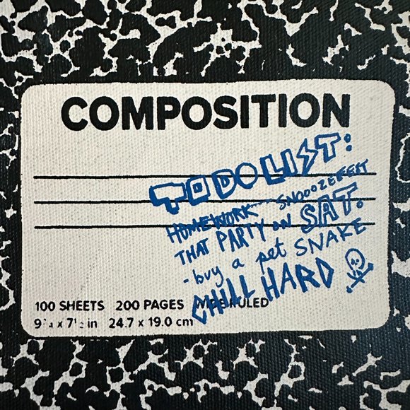 American Eagle Composition Book Laptop Case - Picture 2 of 9